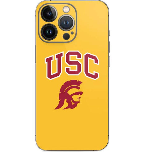 University of Southern California USC Trojans Yellow iPhone 14 Pro Skin
